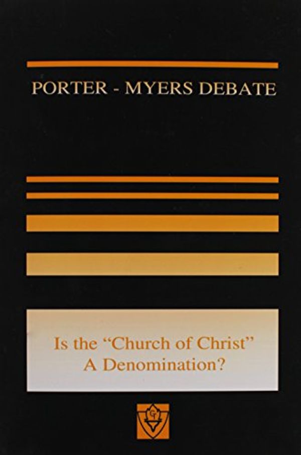 Cover Art for 9781584271192, Porter-Myers Debate by W Curtis Porter