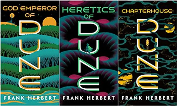 Cover Art for B095DSNS7V, Dune Book Series Set II (3 Books): Book 4 of God Emperor of Dune; Book 5 of Heretics of Dune; Book 6 of Chapterhouse Dune by Frank Herbert