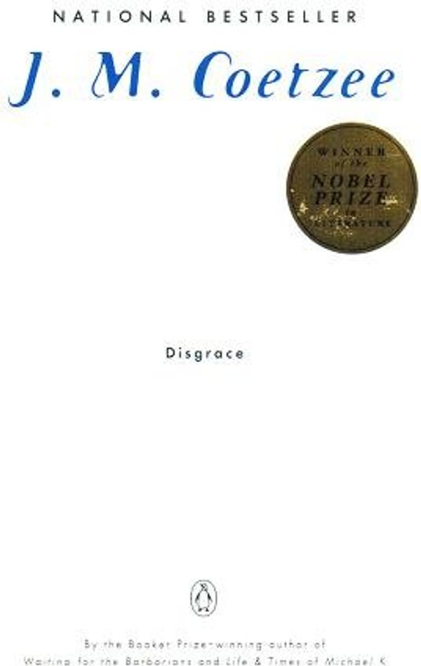 Cover Art for 9780965216555, Disgrace by J M Coetzee