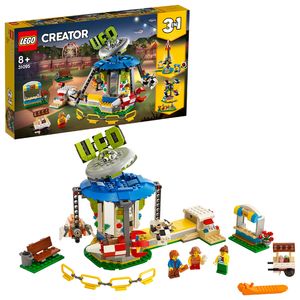 Cover Art for 5702016367898, Fairground Carousel Set 31095 by LEGO