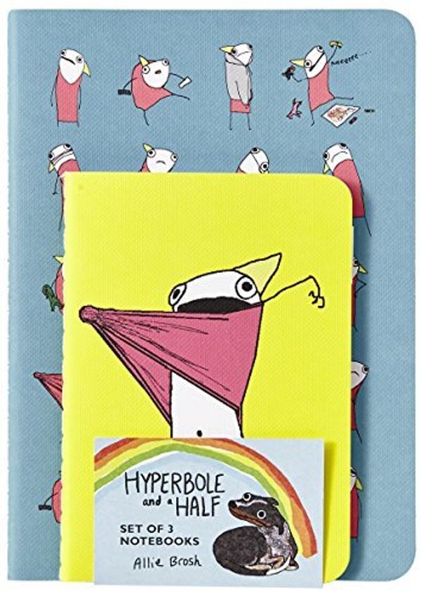 Cover Art for B013F4ZOYY, Hyperbole and a Half Notebooks (Set of 3) by Allie Brosh(2015-02-03) by Allie Brosh