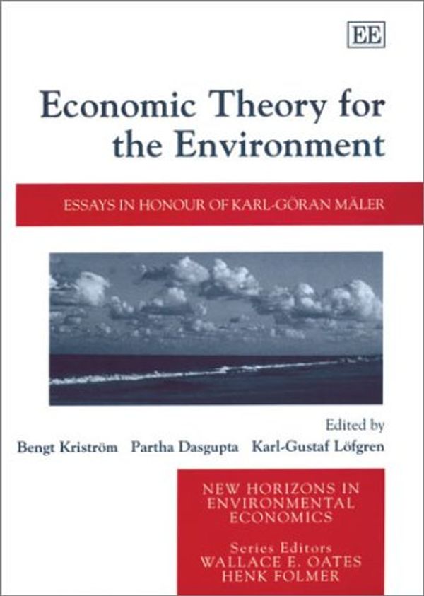 Cover Art for 9781840648874, Economic Theory for the Environment by B. Kristrom