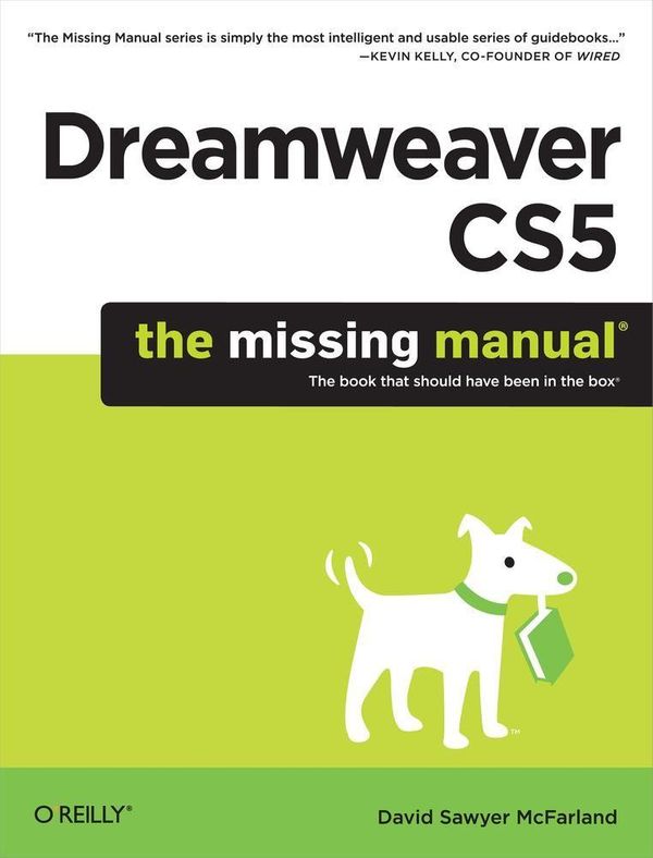Cover Art for 9781449394219, Dreamweaver CS5: The Missing Manual by McFarland, David Sawyer