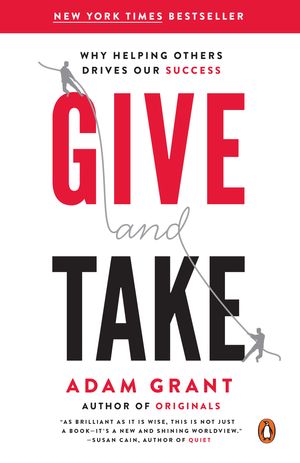 Cover Art for 9780143124986, Give and Take by Adam Grant