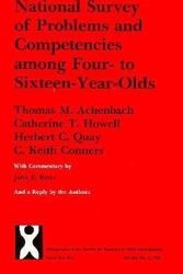 Cover Art for 9780226002217, National Survey of Problems and Competencies Among Four to Sixteen-year-olds (Monographs of the Society for Research in Child Development) by Thomas S. Achenbach