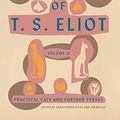 Cover Art for B0796WYQTG, The Poems of T. S. Eliot: Volume II: Practical Cats and Further Verses by T. S. Eliot