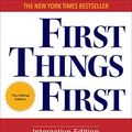 Cover Art for B00V1XGKJK, First Things First by Stephen R. Covey
