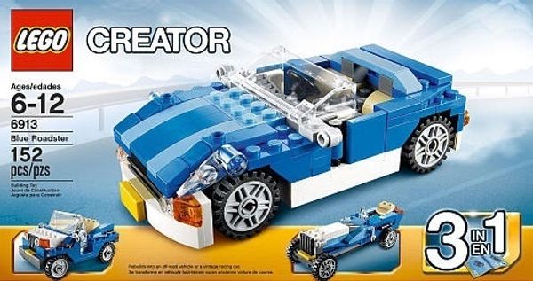 Cover Art for 5702014838154, Blue Roadster Set 6913 by Lego