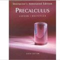 Cover Art for 9780618314362, Pre Calculus by Ron Larson