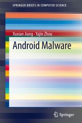 Cover Art for 9781461473930, Android Malware by Xuxian Jiang