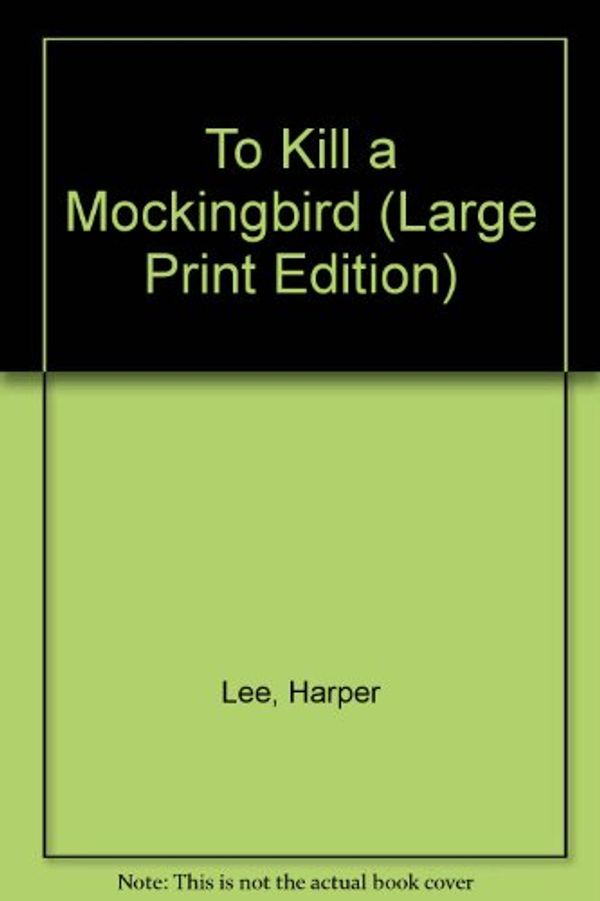 Cover Art for 9780745174310, To Kill a Mockingbird by Harper Lee