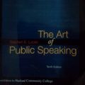 Cover Art for 9780077350987, The Art of Public Speaking by Stephen E. Lucas