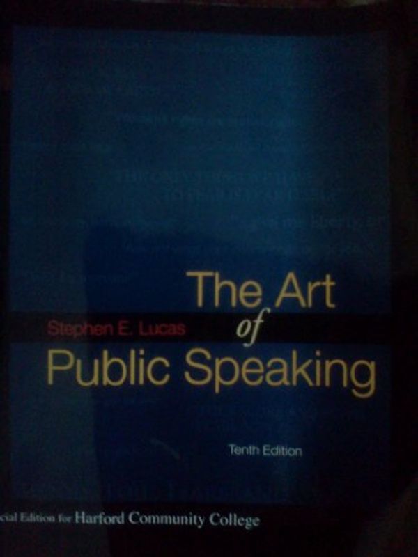 Cover Art for 9780077350987, The Art of Public Speaking by Stephen E. Lucas