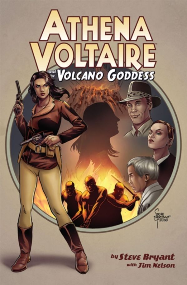 Cover Art for 9781632292414, Athena Voltaire & the Volcano Goddess by Steve Bryant