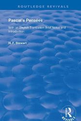Cover Art for 9780367180201, Pascal's Pensées by Stewart, H. F.