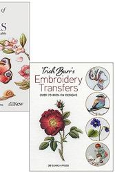 Cover Art for 9789124237387, Trish Burr Collection 2 Books Set (The Kew Book of Nature Samplers [Hardcover] & Trish Burr’s Embroidery Transfers) by Trish Burr
