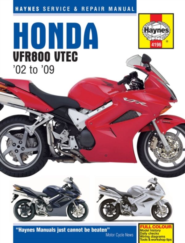 Cover Art for 9781785213038, Honda VFR800 V-TEC V-Fours Motorcycle Repair ManualHaynes Service & Repair Manual by Haynes Publishing