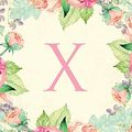 Cover Art for 9781699770801, X: Traditional watercolor, stylish, decorative and simple floral capital letter monogram lined notebook, pretty, cute and suitable for women and ... 100 college ruled pages 8.5 x 11 size. by Tim Bird