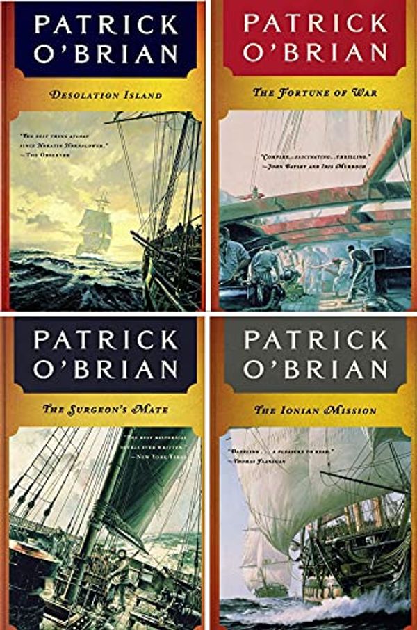 Cover Art for B015RXC2GE, Aubrey / Maturin Novels Set (Volume 5-8 ) : Desolation Island, The Fortune of War, The Surgeon's Mate, The Ionian Mission by Patrick O'Brian