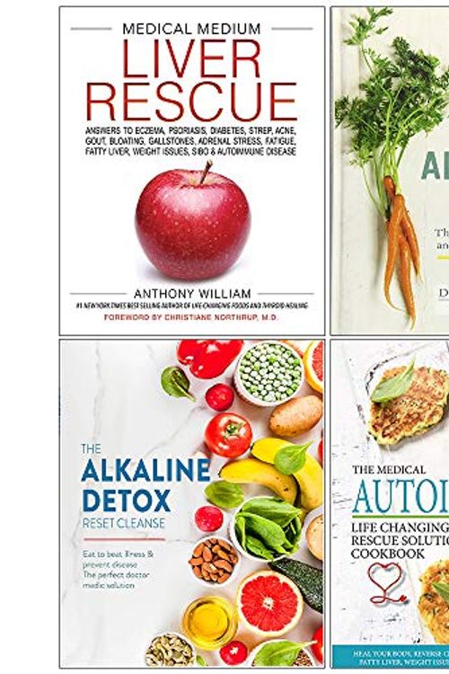 Cover Art for 9789123777365, Medical Medium Liver Rescue [Hardcover], Alkaline Cure [Hardcover], Alkaline Detox Reset Cleanse, Medical Autoimmune 4 Books Collection Set by Anthony William