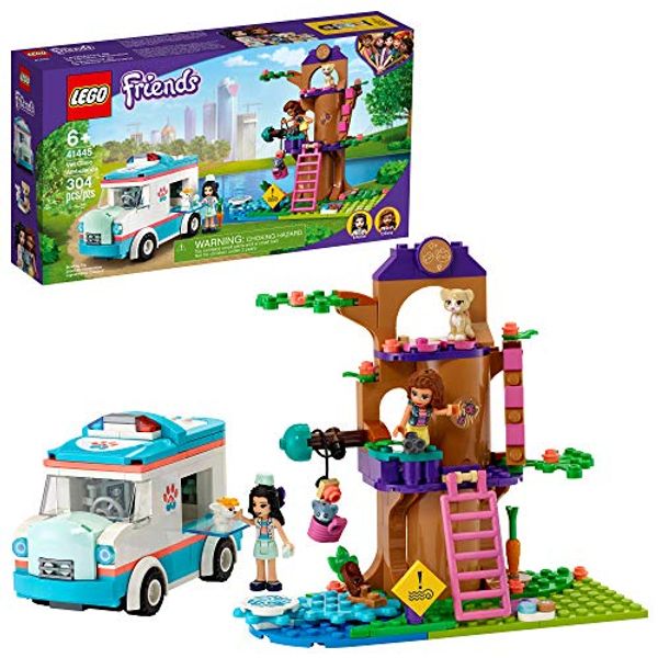 Cover Art for 0673419341585, LEGO Friends Vet Clinic Ambulance 41445 Building Kit; Collectible Toy with Ambulance, Rabbit and Kitten Toys, Children’s Vet Kit and Olivia and Emma Mini-Dolls, New 2021 (304 Pieces) by 