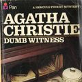 Cover Art for 9780330023344, Dumb Witness by Agatha Christie