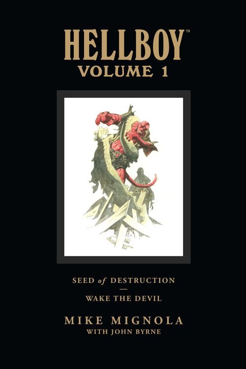 Cover Art for 9781593079109, Hellboy Library Volume 1: Seed Of Destruction And Wake The Devil by Mike Mignola