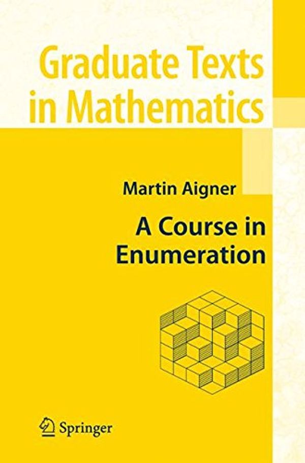 Cover Art for 9783540390329, A Course in Enumeration by Martin Aigner