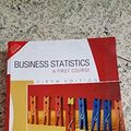 Cover Art for 9788131731574, Business Statistics by David M. Levine