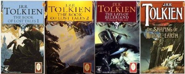 Cover Art for B00366UQJU, Set of 4 paperback book ~ The Book of Lost Tales 1&2, The Lays of Beleriand & The Shaping of Middle-Earth: The Quenta, the Ambarkanta and the Annals. (The History of Middle-Earth) by J.r.r. Tolkien