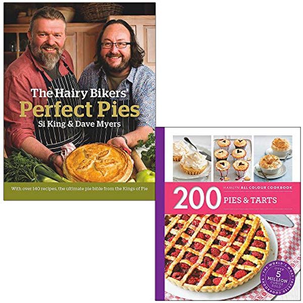 Cover Art for 9789123975631, The Hairy Bikers' Perfect Pies: The Ultimate Pie Bible from the Kings of Pies By Hairy Bikers, Dave Myers, Si King & 200 Pies & Tarts: Hamlyn All Colour Cookbook By Sara Lewis 2 Books Collection Set by Hairy Bikers, Dave Myers, Si King, Sara Lewis