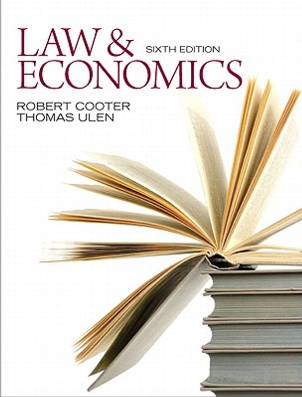 Cover Art for 9780132540650, Law and Economics by Robert D. Cooter, Thomas Ulen