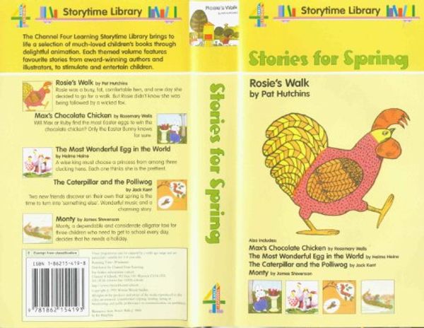 Cover Art for 5464646008465, Stories for Spring - Rosie's walk by Pat Hutchins VHS by 