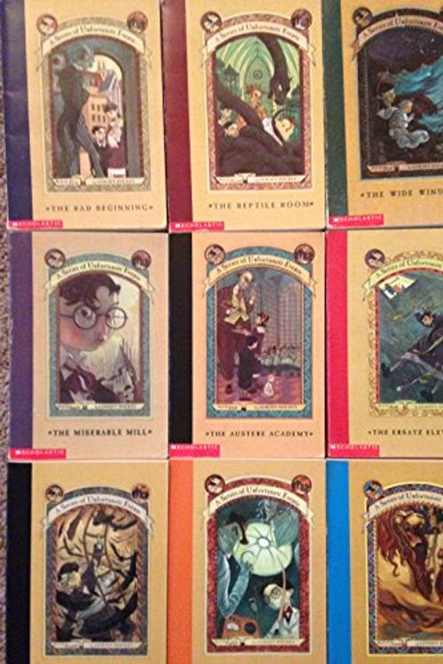 Cover Art for 9780439651752, Series of Unfortunate Events Set books #1-9 (The Bad Beginning, The Reptile Room, The Wide Window, The Miserable Mill, The Austere Academy, The Ersatz Elevator, The Vile Village, The Hostile Hospital, The Carnivorous Carnival) by Lemony Snicket