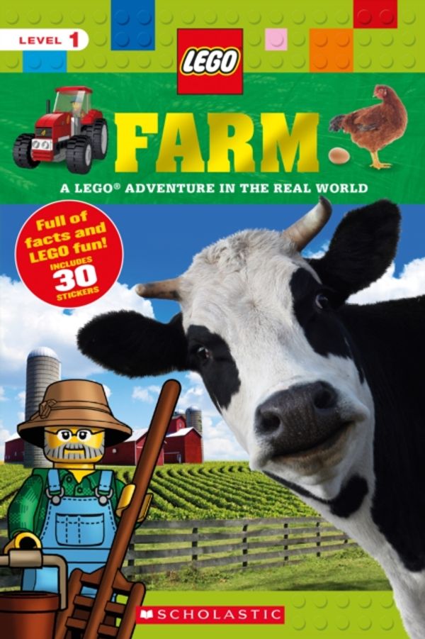 Cover Art for 9781338214246, Farm (Lego Nonfiction)A Lego Adventure in the Real World by Penelope Arlon