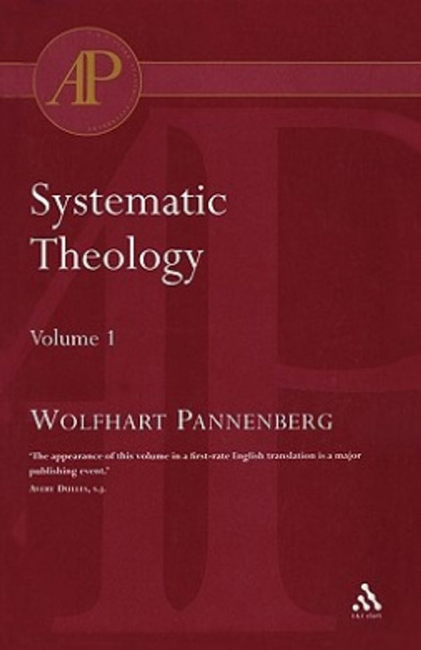 Cover Art for 9780567081780, Systematic Theology by Wolfhart Pannenberg