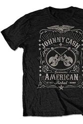 Cover Art for 5056170686884, Johnny Cash JCTS11MB02 T-Shirt, Black, Medium by Johnny Cash