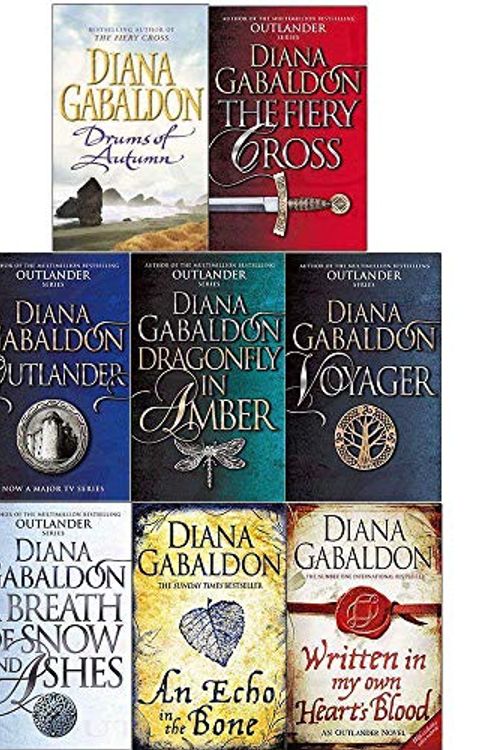 Cover Art for 9789526538709, Outlander Series By Diana Gabaldon 8 Books Collection Set (Book 1-8) (Outlander, Dragonfly, Voyager, Drums Of Autumn, Fiery Cross, Snow And Ashes, An Echo in the Bone, Written in my own Heart's Blood) by Diana Gabaldon
