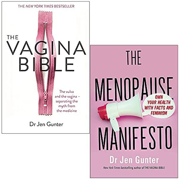 Cover Art for 9789124145026, The Vagina Bible & The Menopause Manifesto By Jennifer Gunter 2 Books Collection Set by Jennifer Gunter