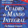 Cover Art for 9788480885041, EL CUADRO DE MANDO INTEGRAL: THE BALANCED SCORECARD by Robert S. Kaplan, David P. Norton