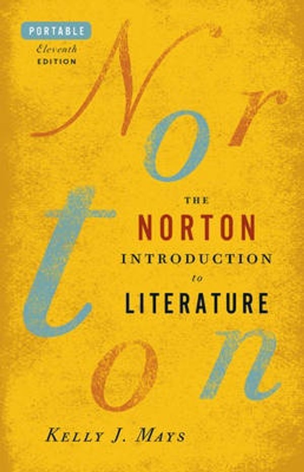 Cover Art for 9780393923391, The Norton Introduction to Literature by Kelly J Mays