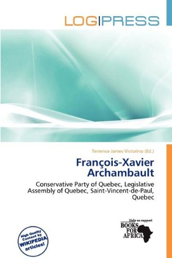 Cover Art for 9786200209368, Fran OIS-Xavier Archambault by Terrence James Victorino