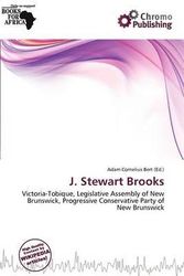 Cover Art for 9786200346773, J. Stewart Brooks (Paperback) by Adam Cornelius Bert
