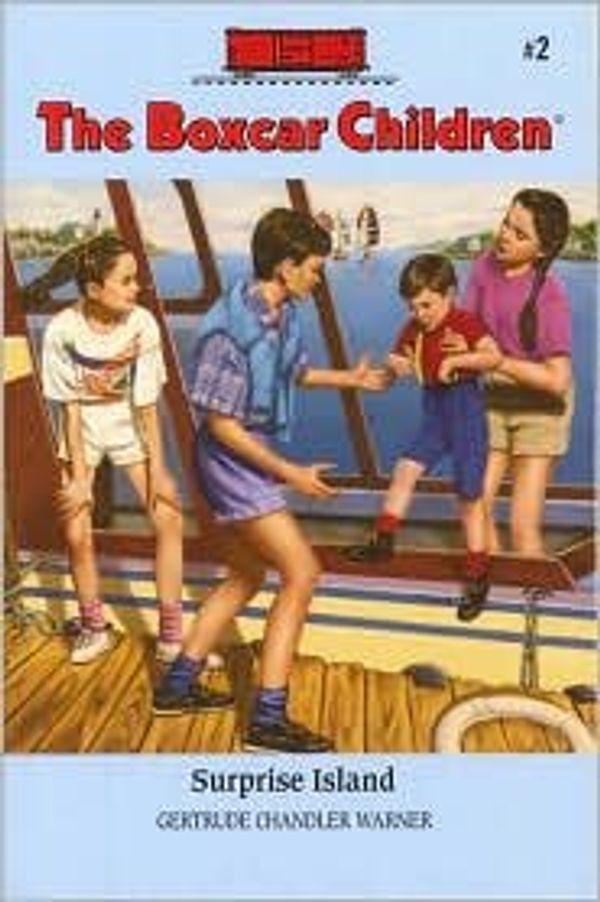 Cover Art for B004IH57FO, Surprise Island (The Boxcar Children Mysteries #2) by Gertrude Chandler Warner by by Gertrude Chandler Warner