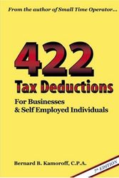 Cover Art for 9780917510267, 422 Tax Deductions for Businesses and Self Employed Individuals by Bernard B Kamoroff