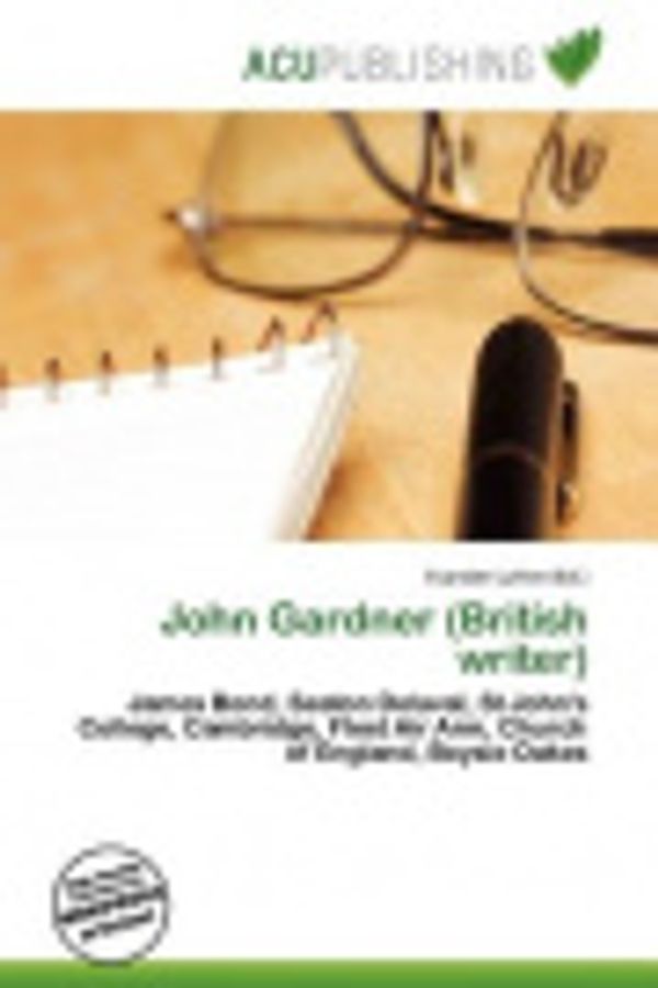 Cover Art for 9786136909042, John Gardner (British Writer) by Evander Luther