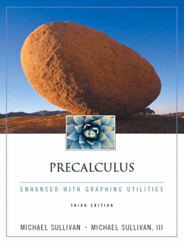 Cover Art for 9780130659156, Precalculus by Michael Sullivan