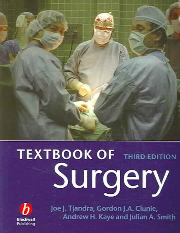 Cover Art for 9781405126274, Textbook of Surgery: by Joe Tjandra