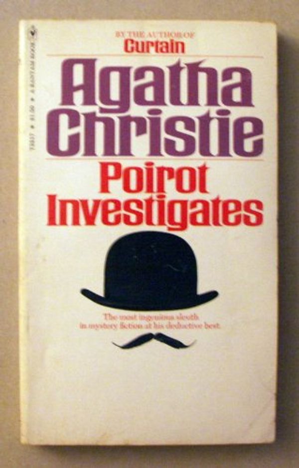 Cover Art for 9780553100266, Poirot Investigates by Agatha Christie