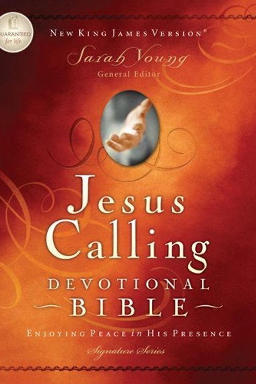 Cover Art for B00DWZ4QTQ, Jesus Calling Devotional Bible, NKJV Enjoying Peace in His Presence by Tomas Nelson,2011] (Hardcover) by Aa